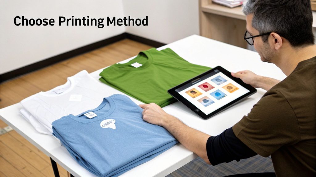 Methods of Printing on Shirts: A Complete Overview