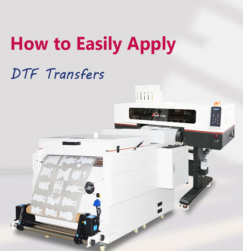 How to Easily Apply DTF Transfers