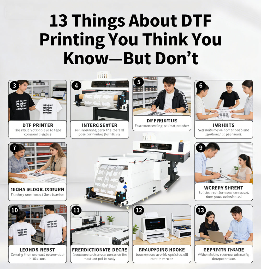 13 Things About DTF Printing