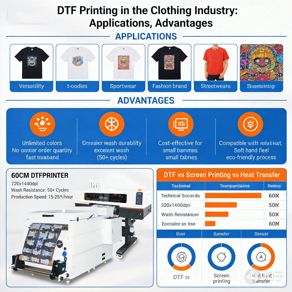 DTF Printing in the Clothing