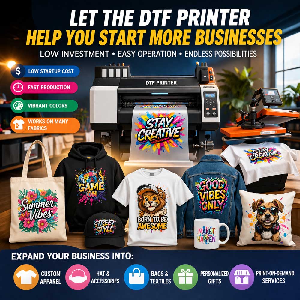 DTF Printing for New Business